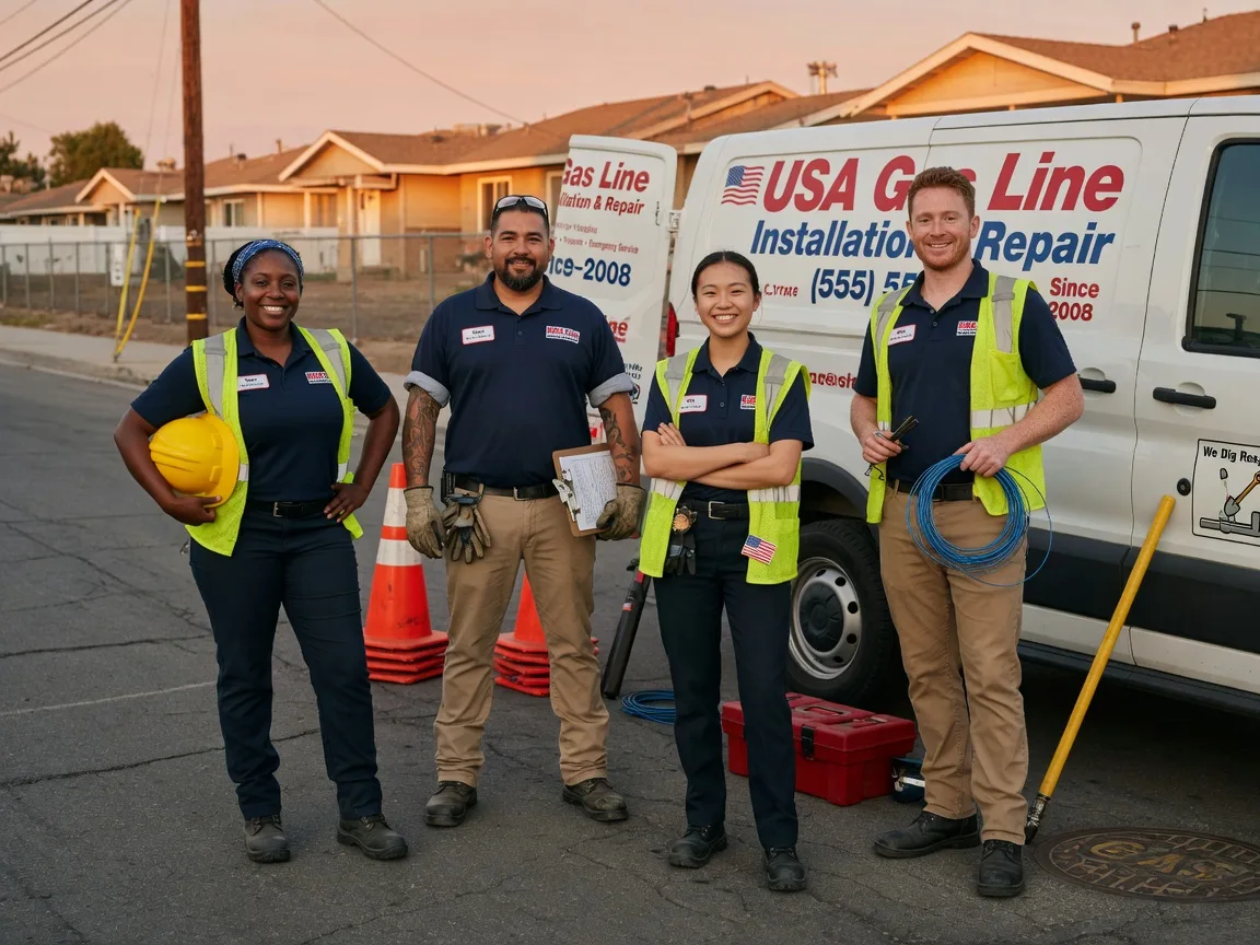 Gas Line Installation company in American Canyon, CA